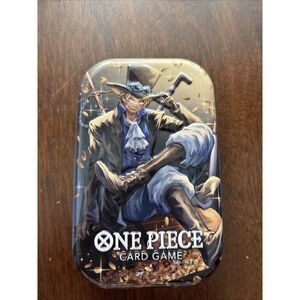 EMPTY Sabo One Piece Card Game Tin Pack Set Vol. 2 No Promo NO CARDS!!